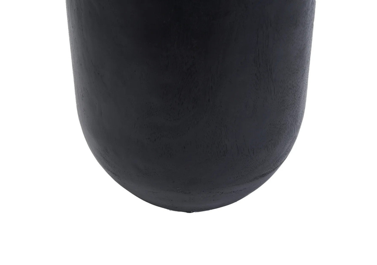 Tabouret Buntuk - Fini noir élégant - JANAF016B - Bazar Bizar