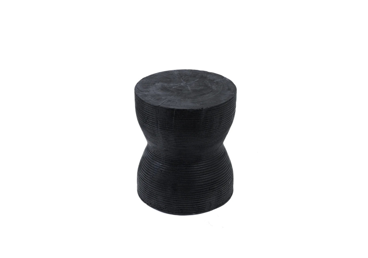 Tabouret Kotoran - Noir - JANAF036B - Bazar Bizar
