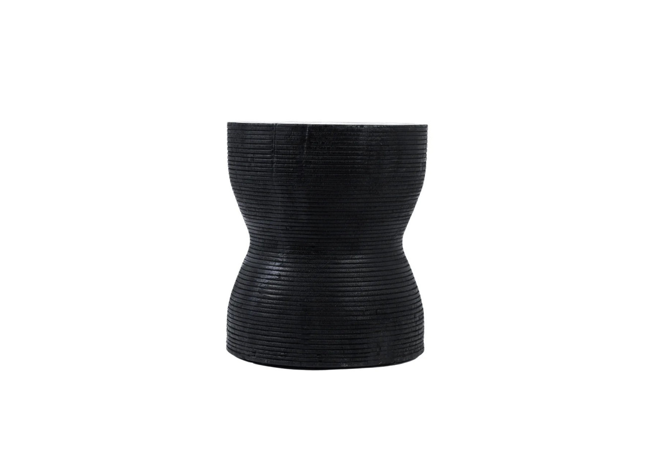 Tabouret Kotoran - Noir - JANAF036B - Bazar Bizar