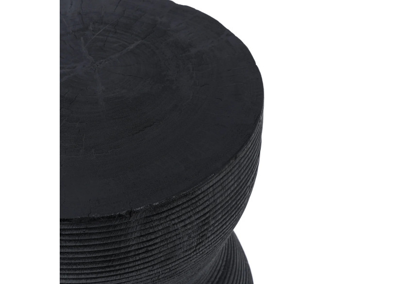 Tabouret Kotoran - Noir - JANAF036B - Bazar Bizar