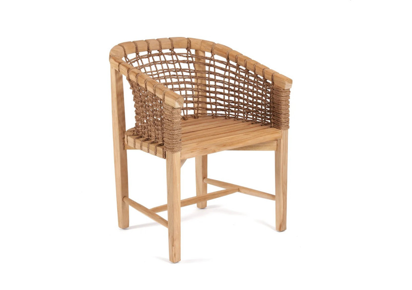 Chaise de Salle à Manger Tugu - Extérieur - JAECOL022N - Bazar Bizar Chaise de Salle à Manger Tugu - Extérieur - JAECOL022N - Bazar Bizar