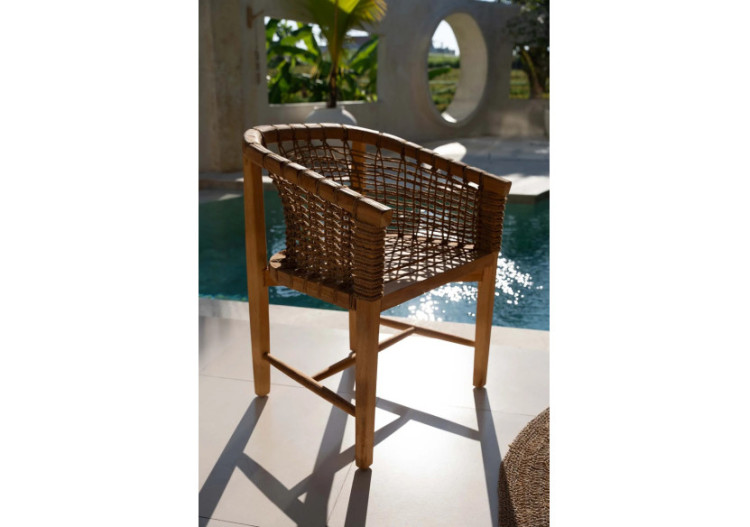 Chaise de Salle à Manger Tugu - Extérieur - JAECOL022N - Bazar Bizar 2
