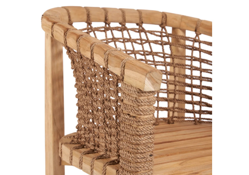 Chaise de Salle à Manger Tugu - Extérieur - JAECOL022N - Bazar Bizar Chaise de Salle à Manger Tugu - Extérieur - JAECOL022N - Bazar Bizar