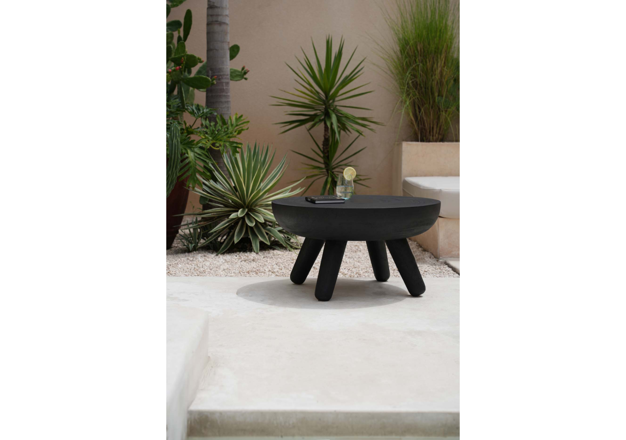 Table Basse Losten - Noir - JANAF004B - Bazar Bizar