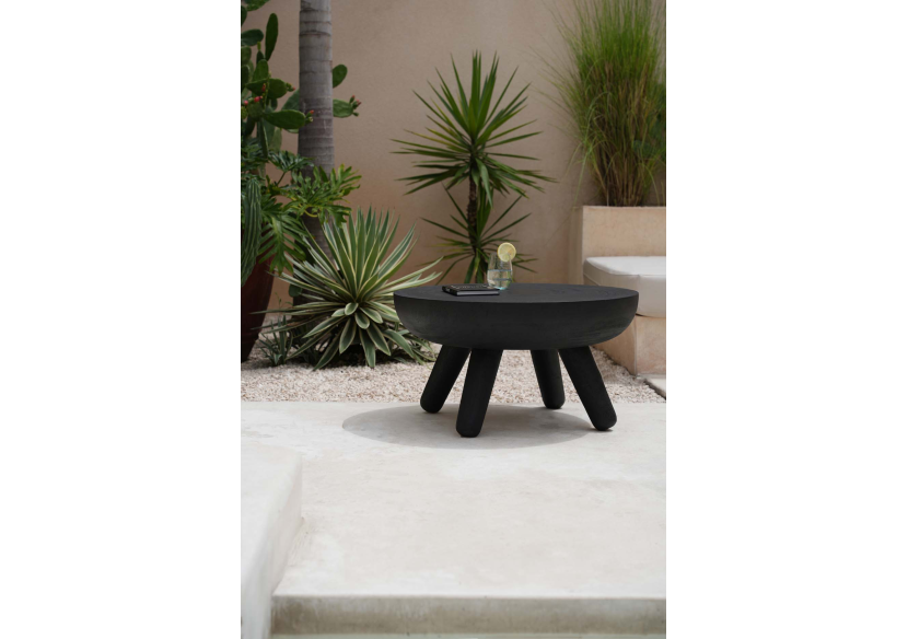 Table Basse Losten - Noir - JANAF004B - Bazar Bizar