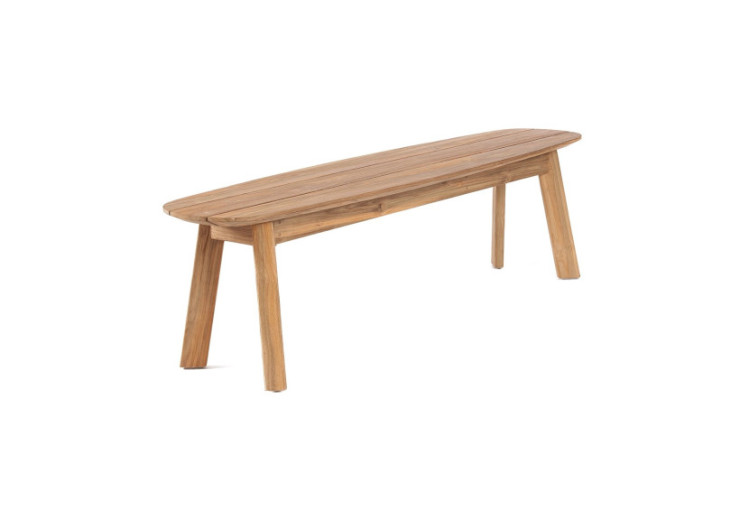 Banc Tutuala - Teck recyclé pour extérieur - JAKAY004N - Bazar Bizar