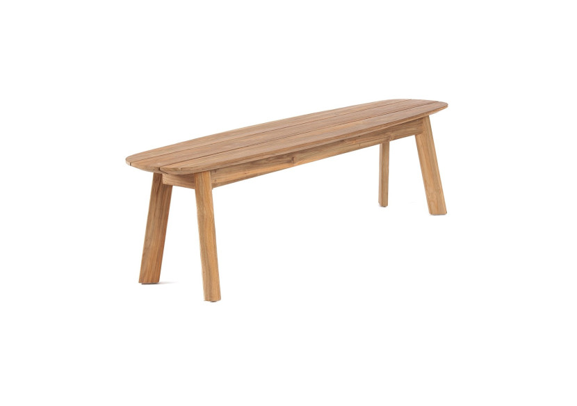 Banc Tutuala - Teck recyclé pour extérieur - JAKAY004N - Bazar Bizar