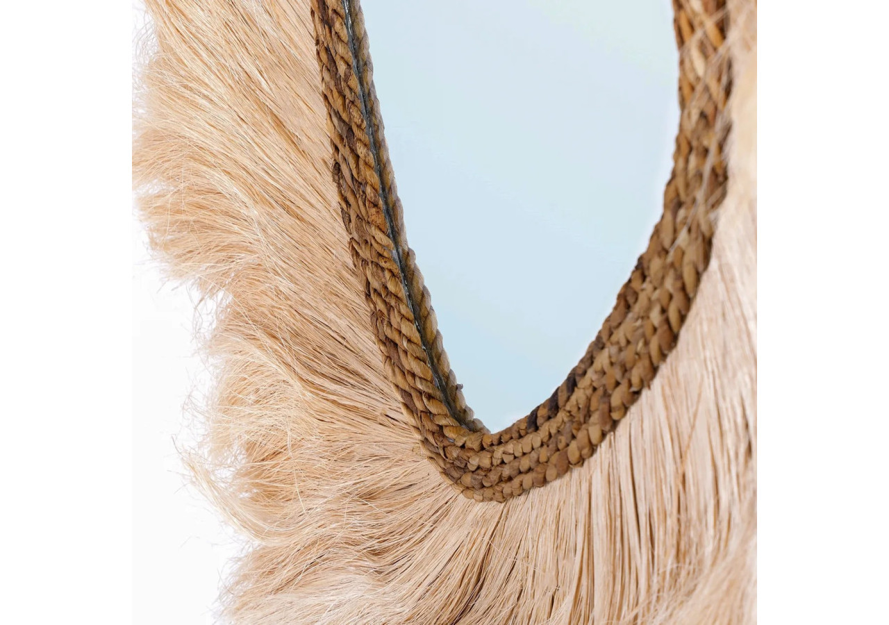 Miroir La Duchessa - Grand miroir naturel inspiré de la royauté - JAHOK002N-L - Bazar Bizar