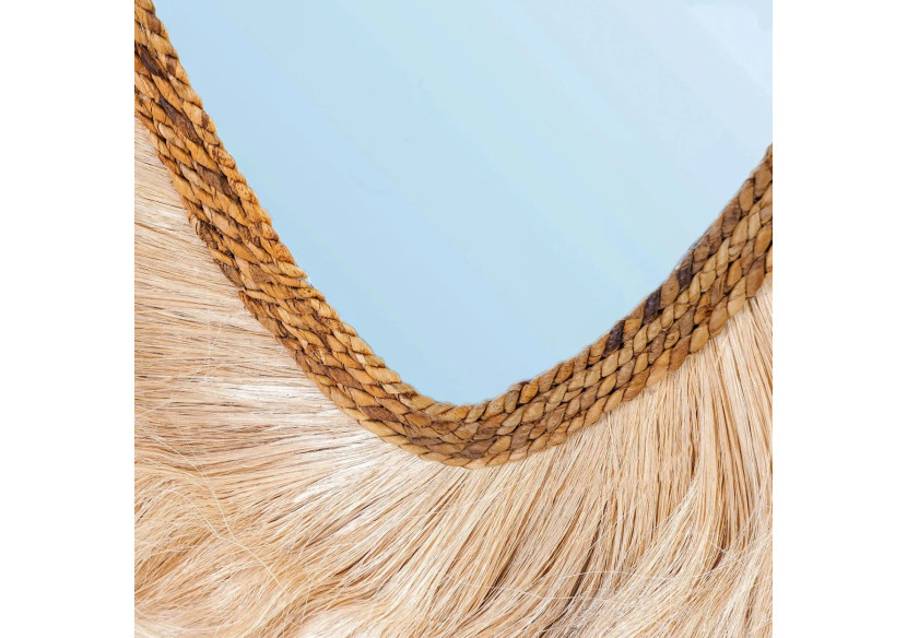 Miroir La Duchessa - Grand miroir naturel inspiré de la royauté - JAHOK002N-L - Bazar Bizar