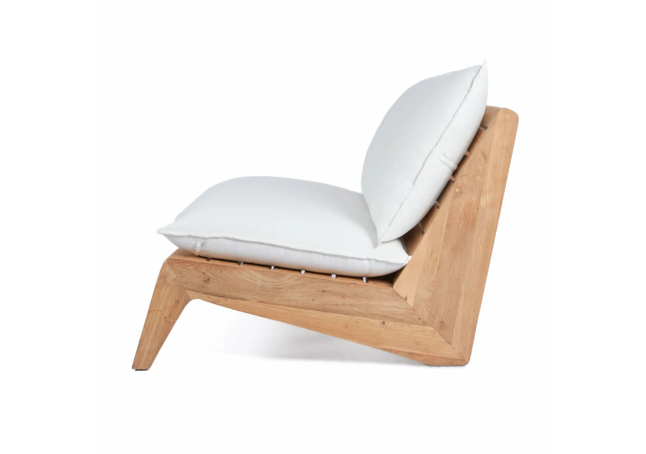 Canapé Lazy - Deux places en teck recyclé - JAECOL005NW - Bazar Bizar