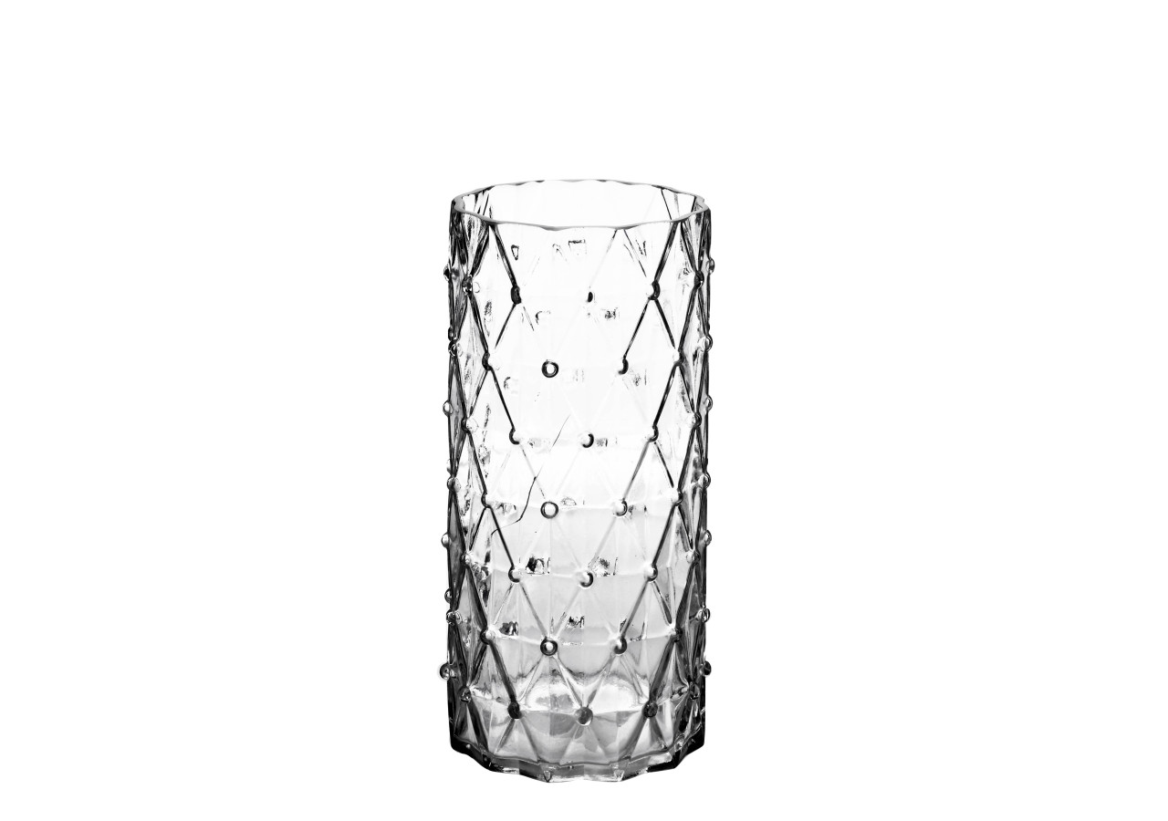 Vase SERENITE - Verre 11,5x11,5x25cm - HTID1641 - Mondex