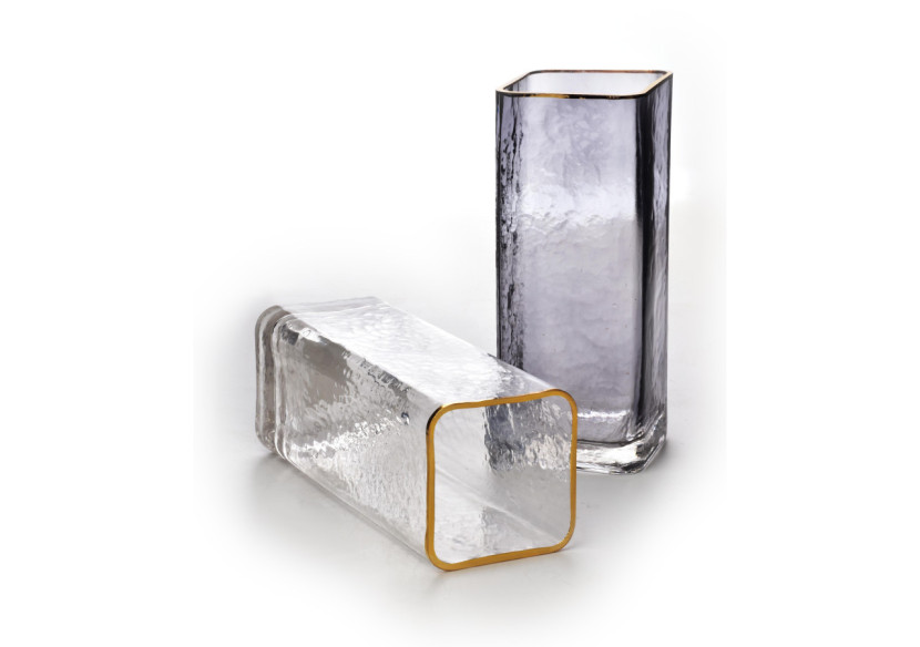 Vase SERENITE - 10x10xh24,5cm au style contemporain - HTID1740 - Mondex