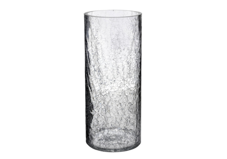 Vase SERENITE - Verre transparent 15x15xh35cm - HTID1986 - Mondex