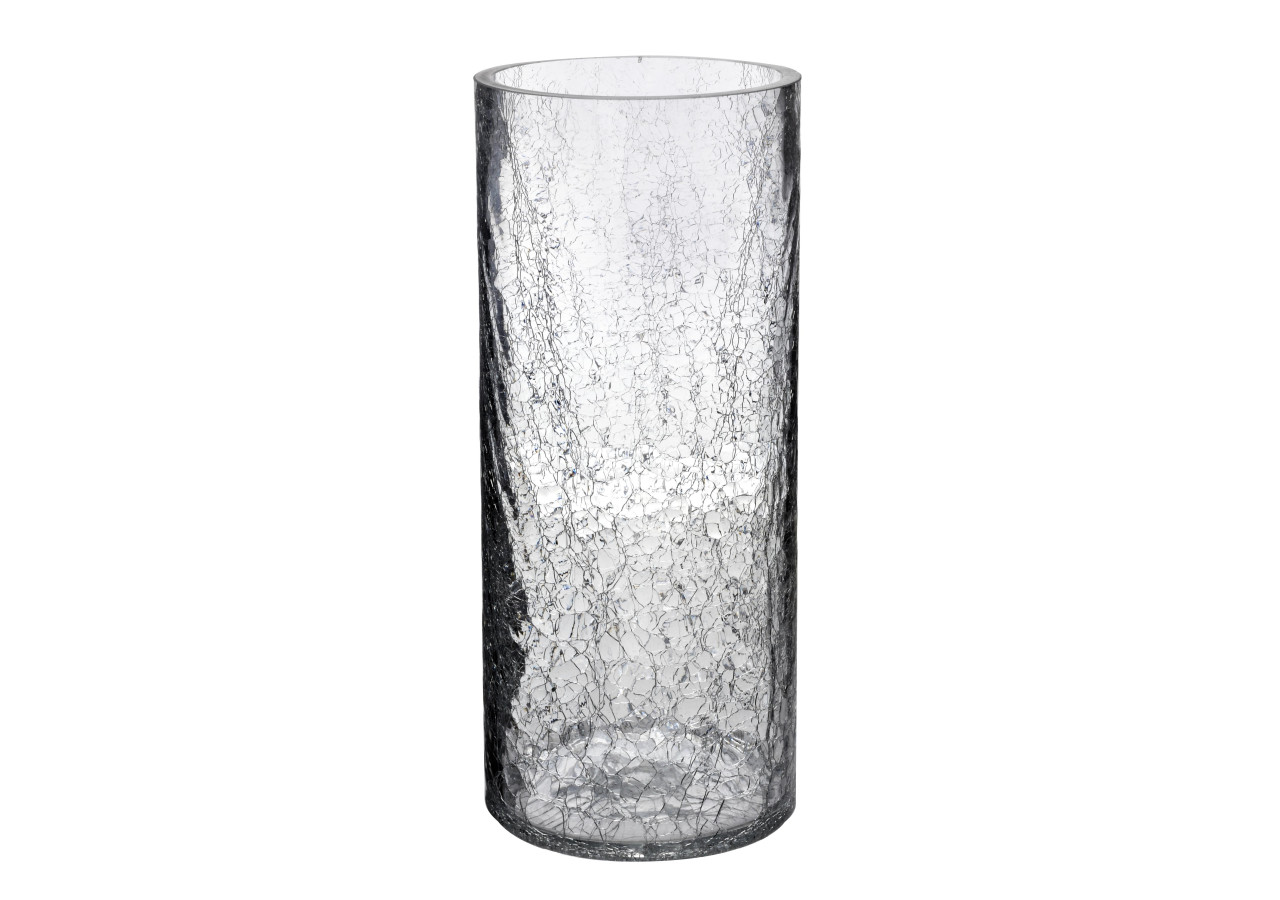 Vase SERENITE - Verre transparent 15x15xh35cm - HTID1986 - Mondex