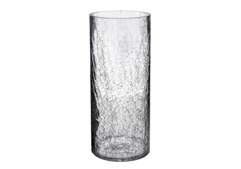 Vase SERENITE - Verre transparent 15x15xh35cm - HTID1986 - Mondex