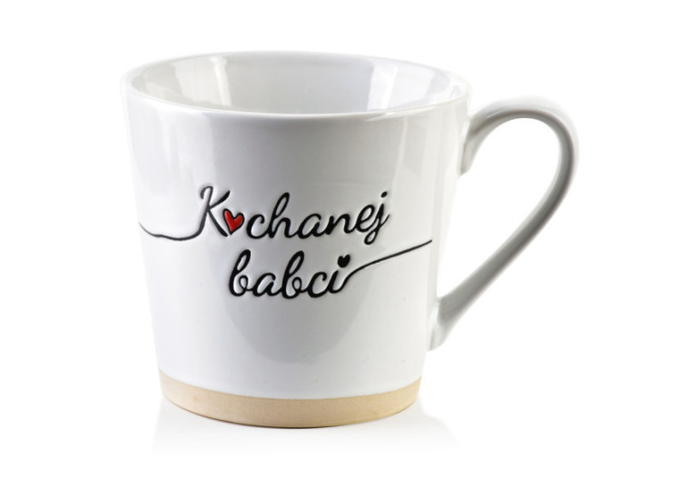 Mug KOCHANEJ BABCI - Porcelaine 350ml - HTPT4123 - Affekdesign By Mondex