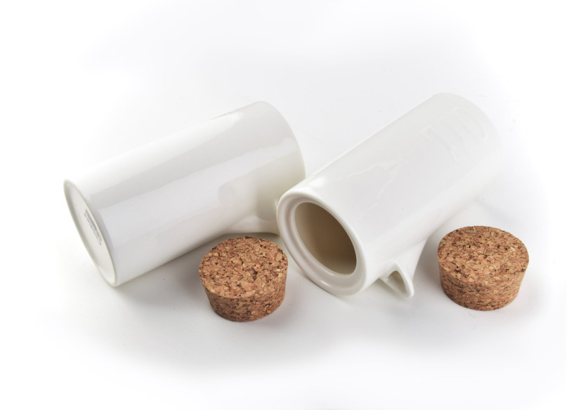 Set d'Huiles et Vinaigres MODERN LIFE - 2x0.2L en Porcelaine Blanche - HTD2139-PROM - Cookini By Mondex Set d'Huiles et Vinaigres MODERN LIFE - 2x0.2L en Porcelaine Blanche - HTD2139-PROM - Cookini By Mondex