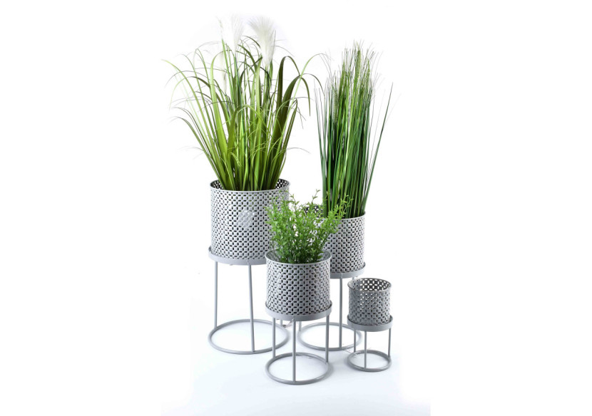 Komplet SWEN - 4 osłonek na stojaku 25x46cm - HTOP3939-PROM - Mondex Komplet SWEN - 4 osłonek na stojaku 25x46cm - HTOP3939-PROM - Mondex