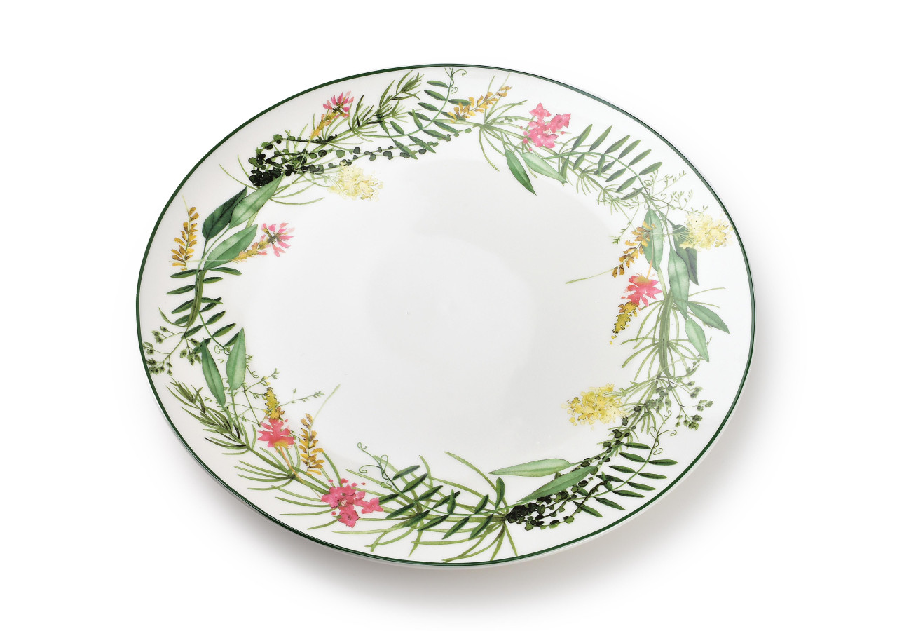 Assiette de Table IDYLLIC - Porcelaine 26,9 x 2,6 cm - HTNF3225 - Affekdesign By Mondex
