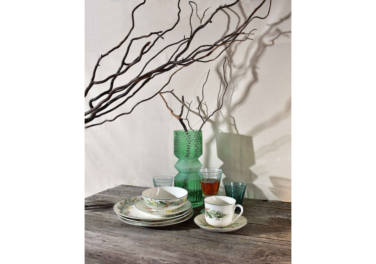 Assiette de Table IDYLLIC - Porcelaine 26,9 x 2,6 cm - HTNF3225 - Affekdesign By Mondex