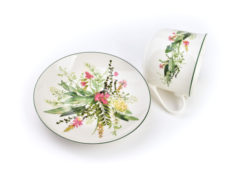 Filière et Soucoupe IDYLLIC - 450 ml - HTNF3249 - Affekdesign By Mondex Filière et Soucoupe IDYLLIC - 450 ml - HTNF3249 - Affekdesign By Mondex