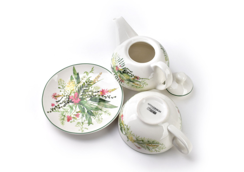 Service Tea for One IDYLLIC - 400 ml / 300 ml - HTNF3263 - Affekdesign By Mondex Service Tea for One IDYLLIC - 400 ml / 300 ml - HTNF3263 - Affekdesign By Mondex