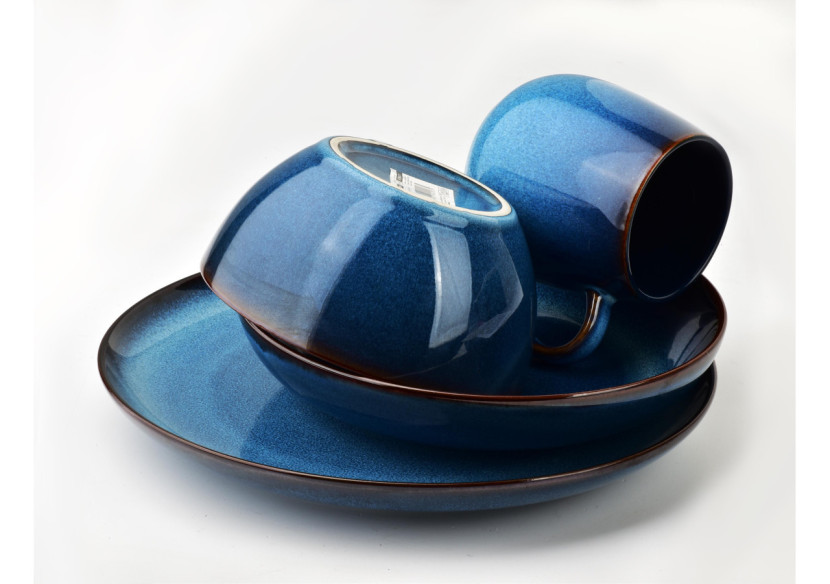 Assiette BASIC NATURE - 28cm, céramique, pour des repas raffinés - HTNA2044 - Mondex