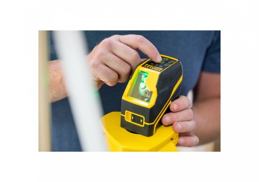 NIVEAU LASER CROIX FATMAX FCL-G (Alcalines) - FMHT77586-1 - Stanley