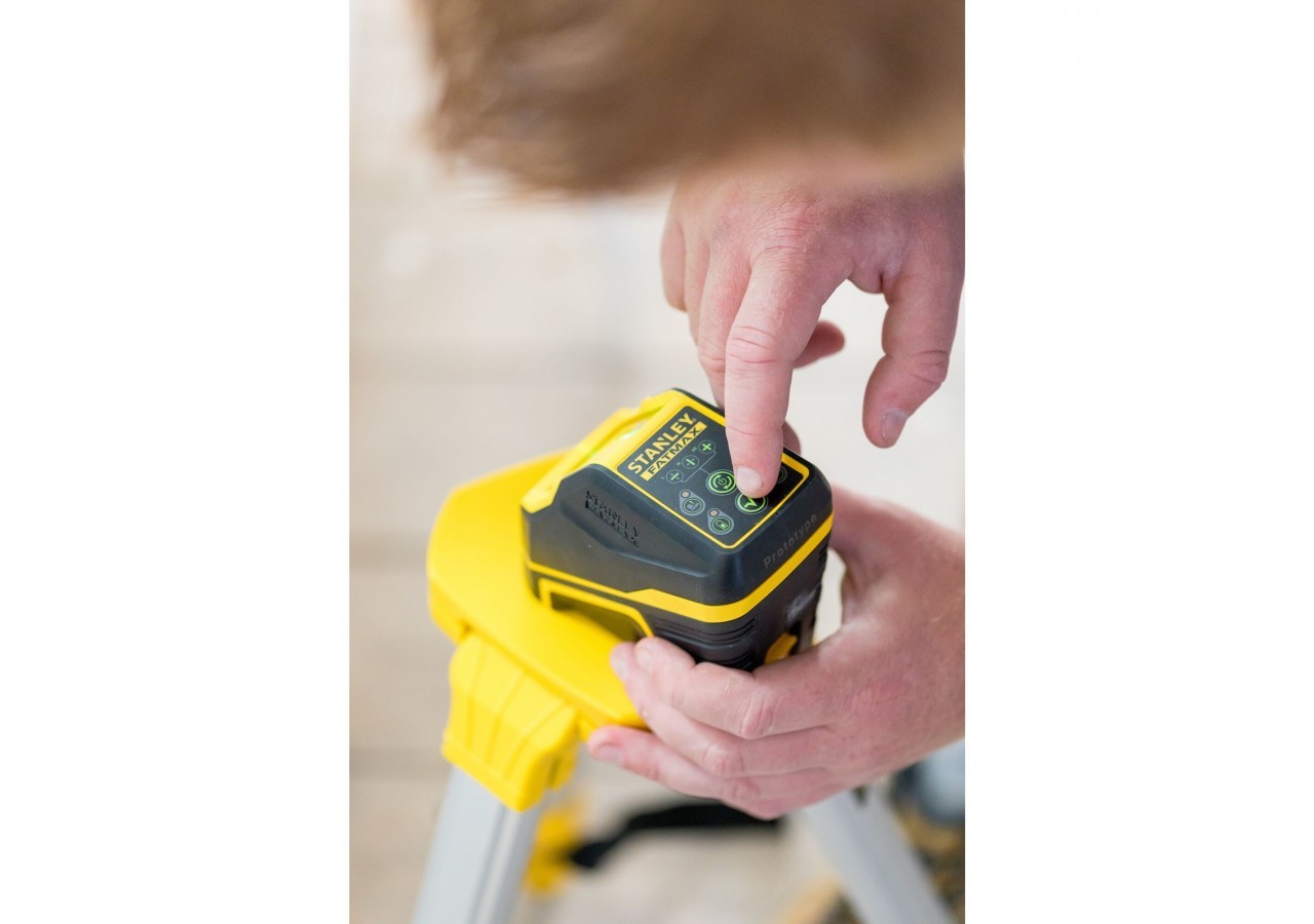 NIVEAU LASER CROIX FATMAX FCL-G (Alcalines) - FMHT77586-1 - Stanley