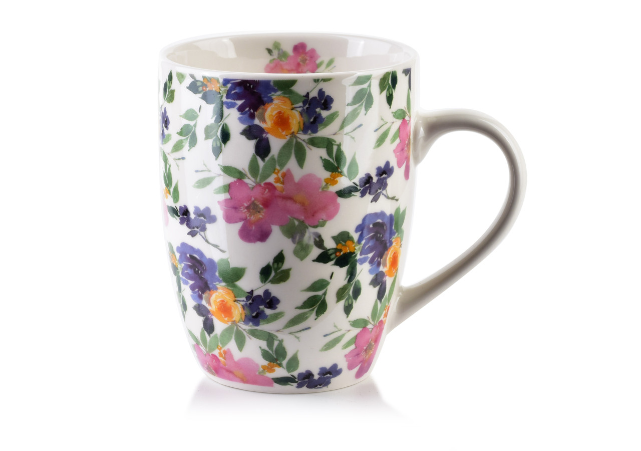 Mug EDDY - Porcelaine 360ml 8x11xh10,2cm - HTPT4208 - Affekdesign By Mondex