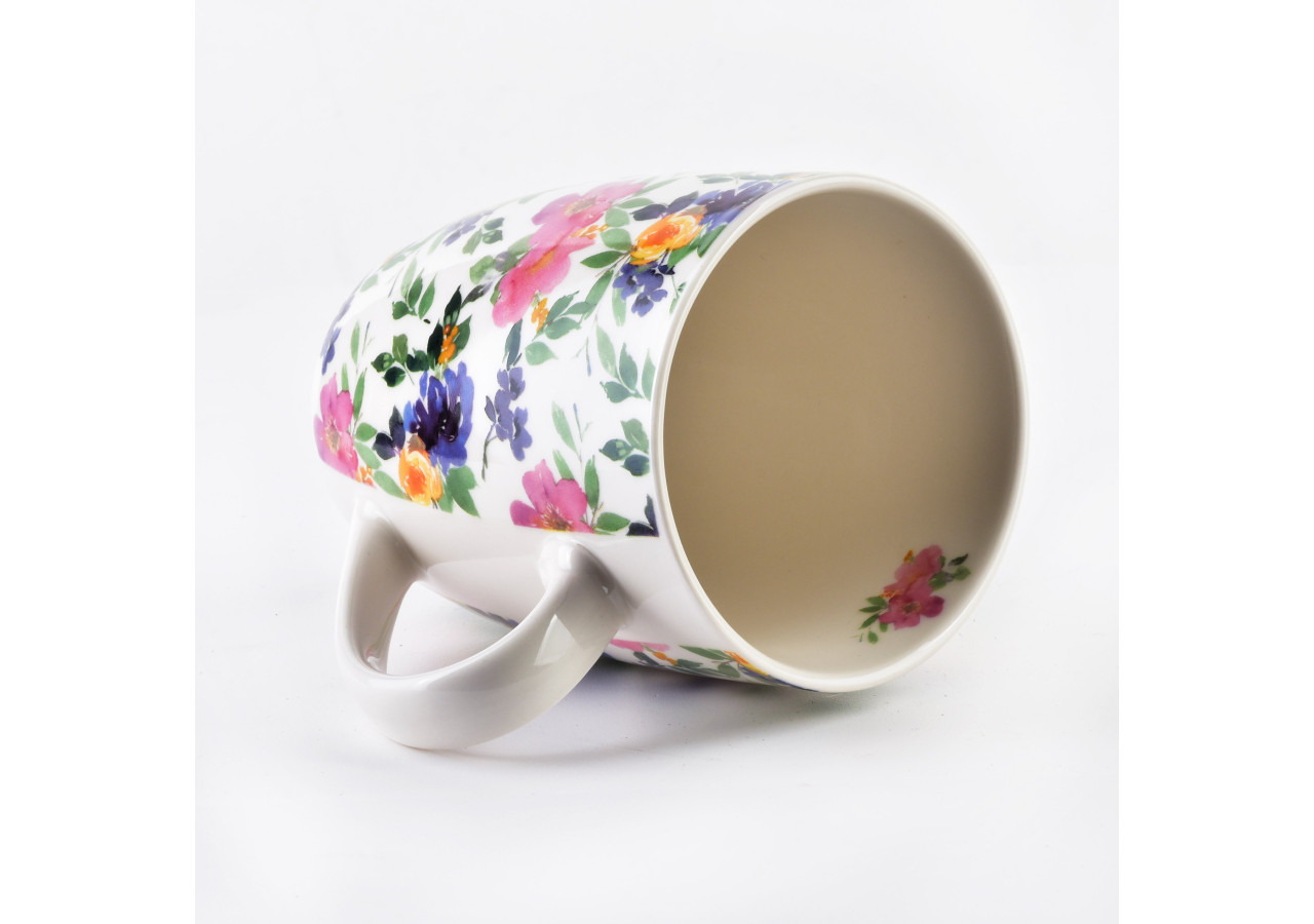 Mug EDDY - Porcelaine 360ml 8x11xh10,2cm - HTPT4208 - Affekdesign By Mondex