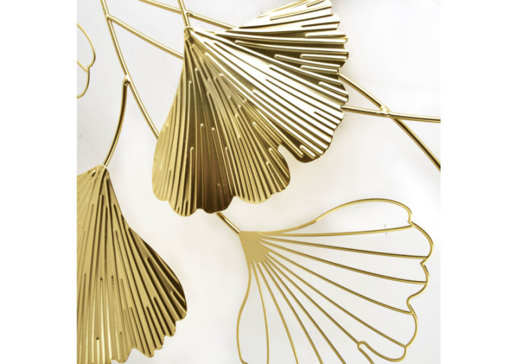 Déco Murale TALA GINGKO - Élégante décoration en métal 50x3x80cm - HTOP4000 - Mondex 2