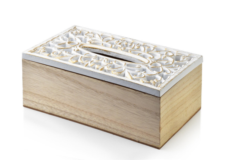 Porte-serviettes SUSIE - Design moderne 14cm x 25cm x 9.7cm - HTYK4413 - Mondex