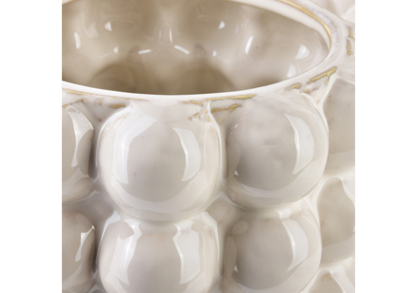 Vase VALA LIGHT - Céramique 16x16x26,5cm - HTTS4901 - Mondex Vase VALA LIGHT - Céramique 16x16x26,5cm - HTTS4901 - Mondex