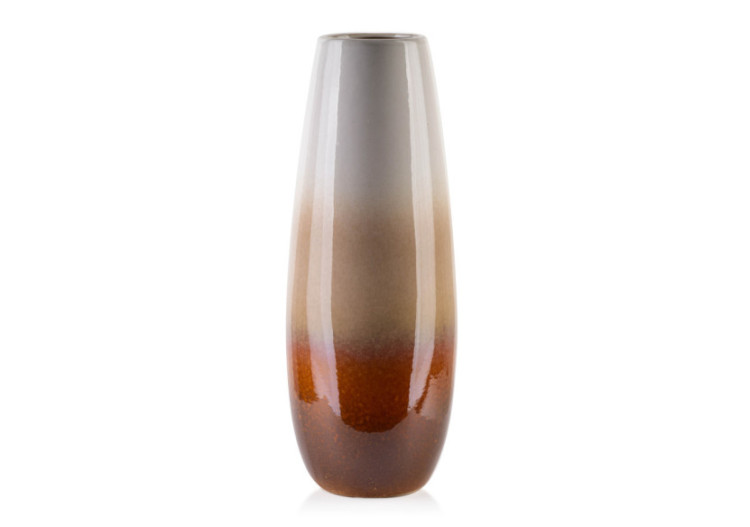 Vase YANDA GREY - Élégance intemporelle 8x13xh33cm - HTTS4970 - Mondex