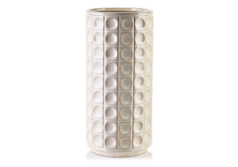 Vase VIENNA - Céramique 14x14xh29,5cm - HTTS5137 - Mondex Vase VIENNA - Céramique 14x14xh29,5cm - HTTS5137 - Mondex