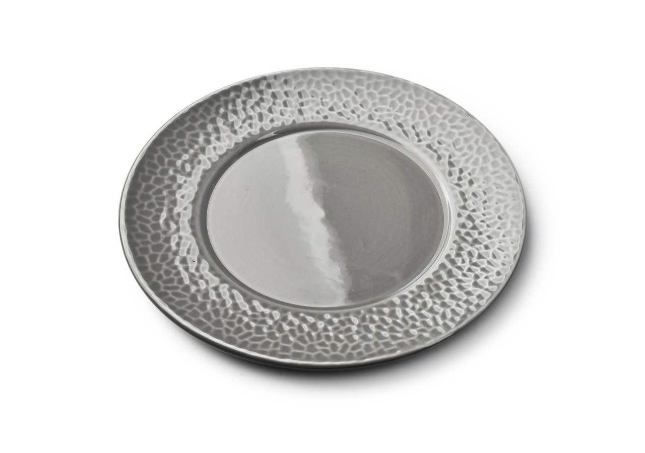 Talerz deserowy HUDSON - Porcelaine grise 19cm - HTPM6266-PROM - Affekdesign By Mondex