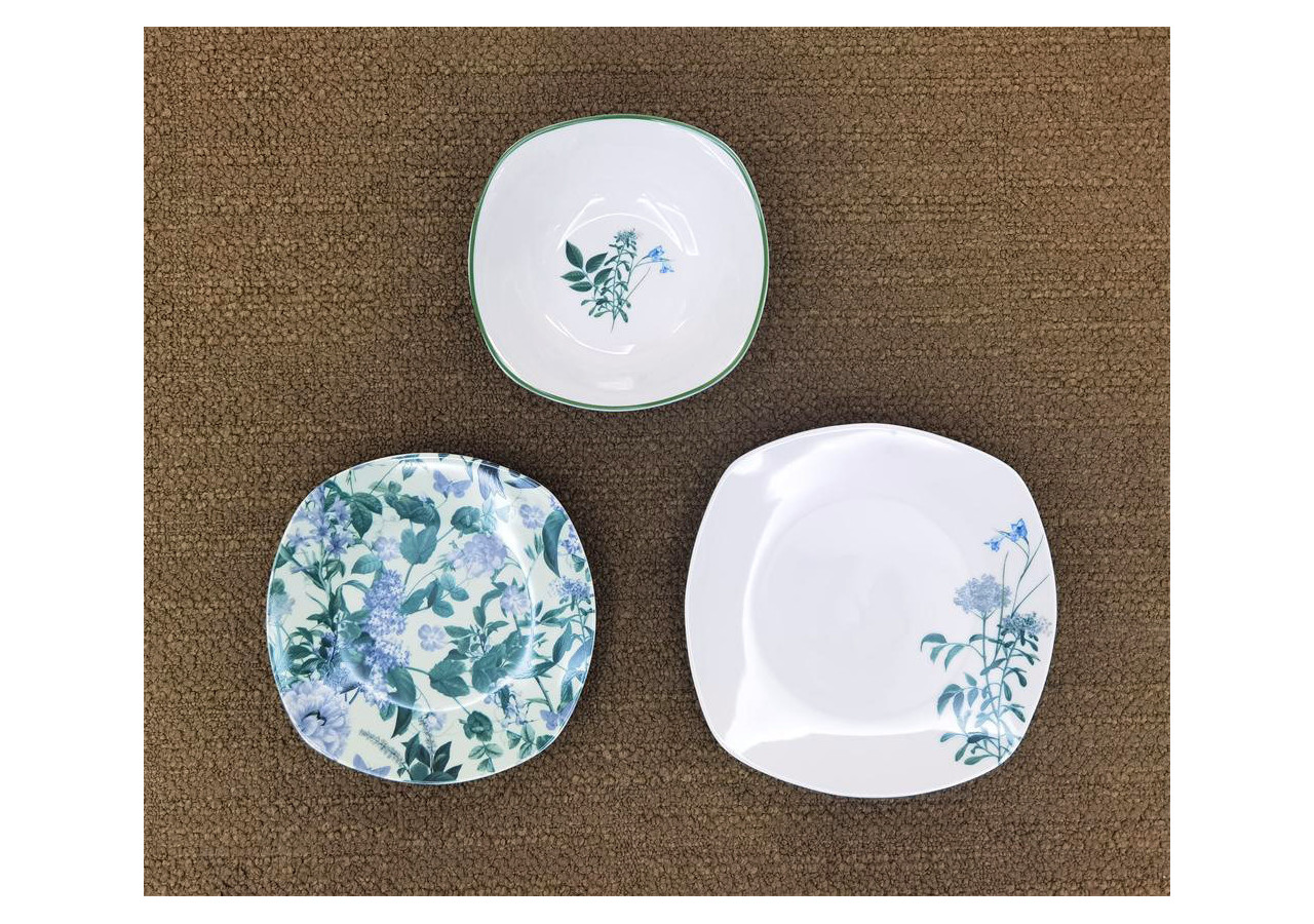 Service de Table HERABL MIST - 18 pièces pour 6 personnes - HTTB9241 - Affekdesign By Mondex