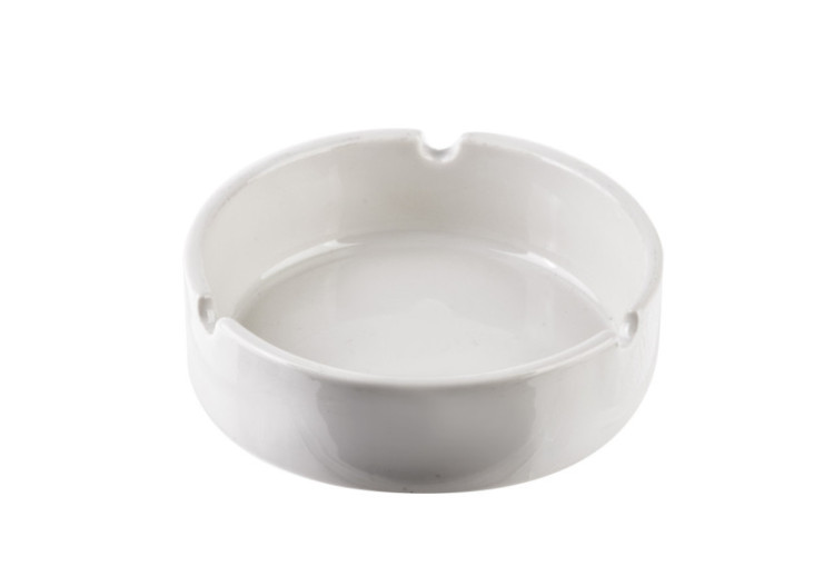Cendrier BASIC - Porcelaine 10,5xh3,2cm - HTNA6240 - Mondex