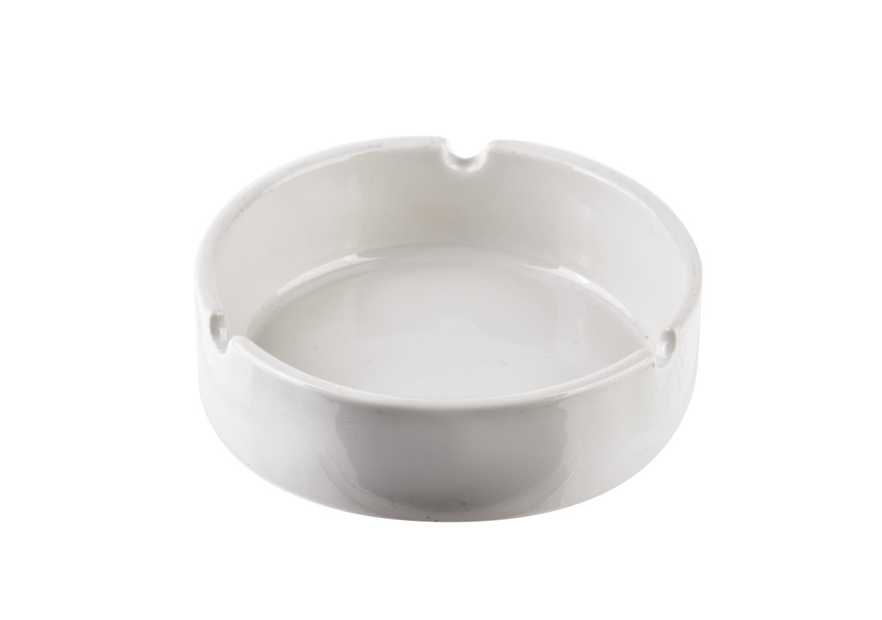 Cendrier BASIC - Porcelaine 10,5xh3,2cm - HTNA6240 - Mondex