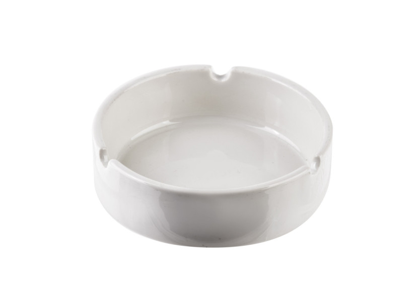 Cendrier BASIC - Porcelaine 10,5xh3,2cm - HTNA6240 - Mondex