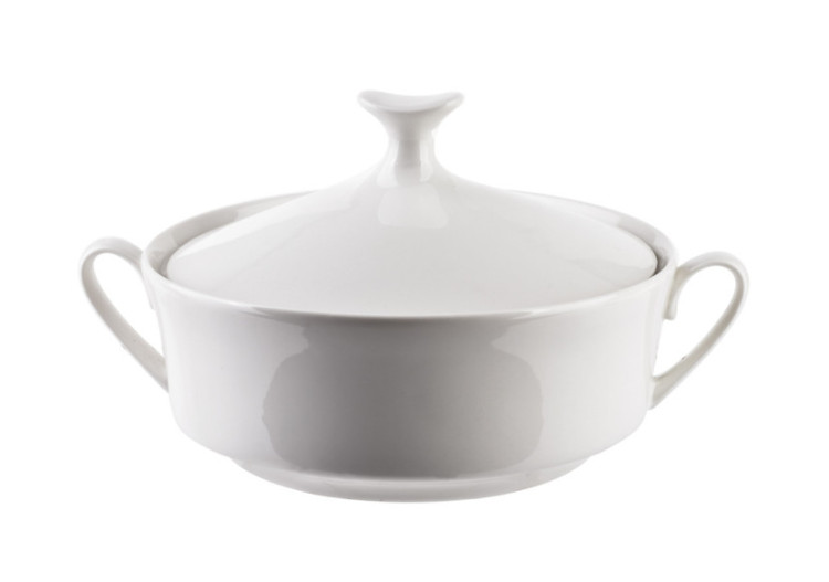 Soupière BASIC - Porcelaine 1,7L 29x22,5xh18cm - HTNA6561 - Mondex