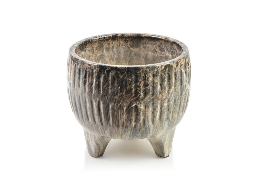 Vase NEVA MARBLE - 20,5 x 18,5 cm, design élégant - HTYE8541 - Mondex