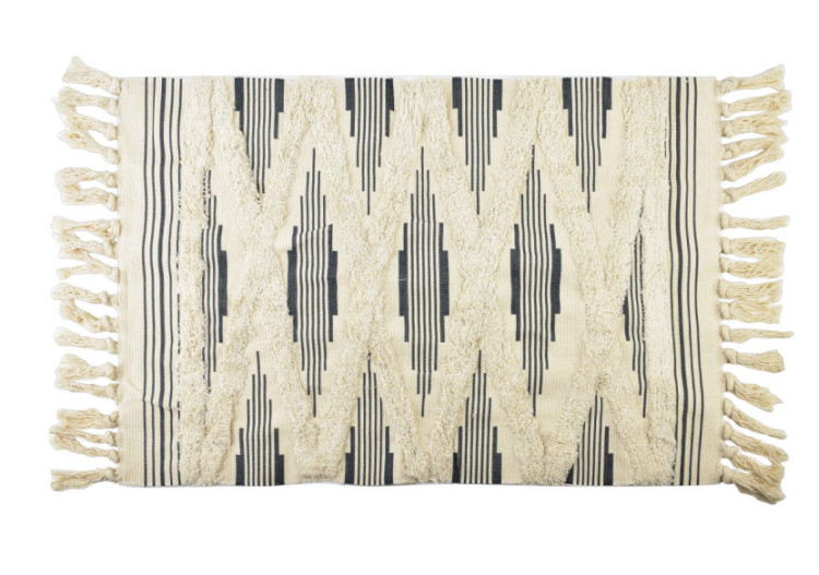 Tapis BOHO - Design fleuri 60x90cm - HTUA7469 - Mondex