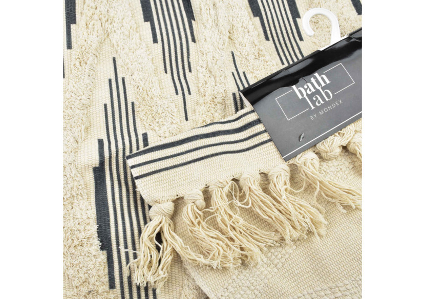 Tapis BOHO - Design fleuri 60x90cm - HTUA7469 - Mondex