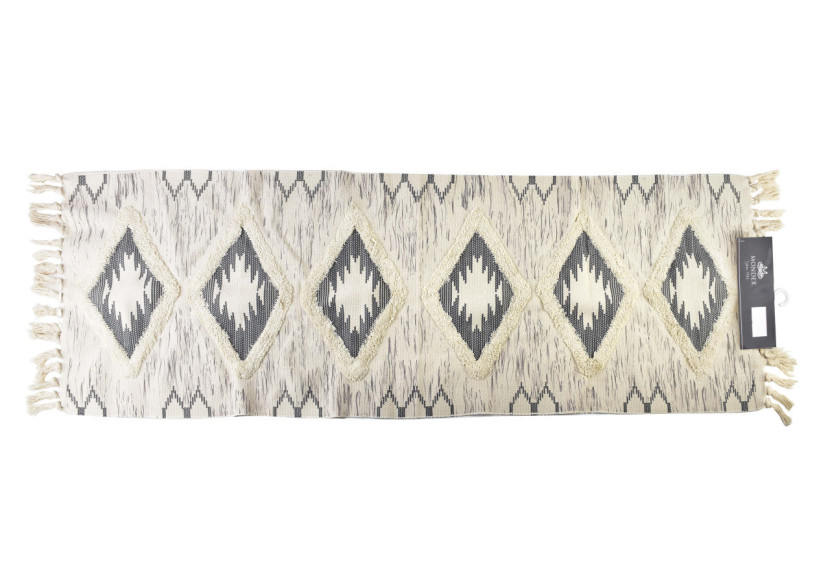 Tapis BOHO - Style franges 60x180cm - HTUA7476 - Mondex