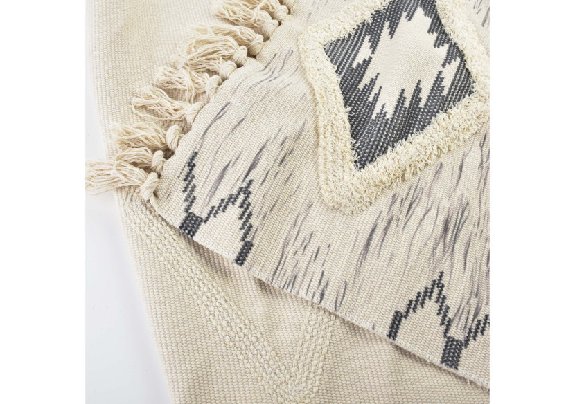 Tapis BOHO - Style franges 60x180cm - HTUA7476 - Mondex