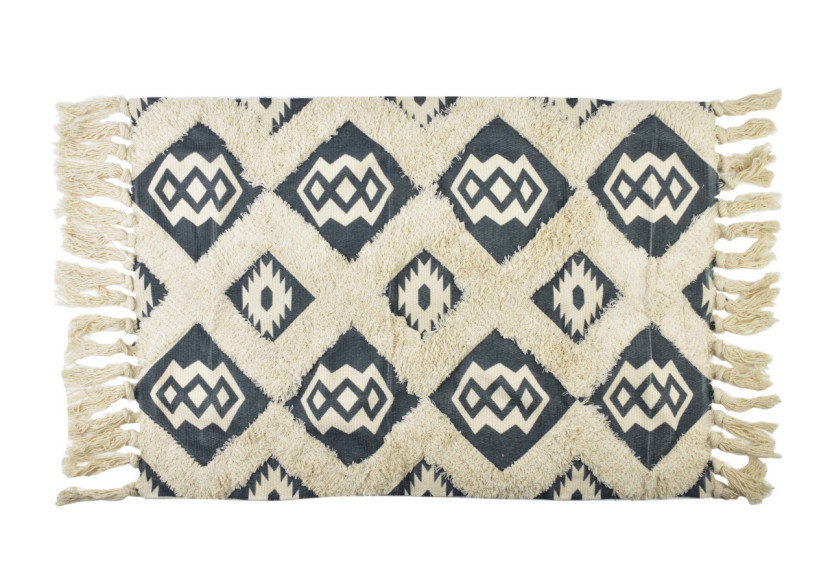 Tapis BOHO - Design fleuri 60x90cm - HTUA7544 - Mondex