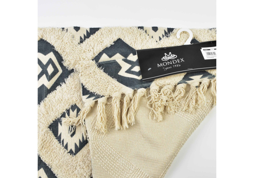 Tapis BOHO - Design fleuri 60x90cm - HTUA7544 - Mondex