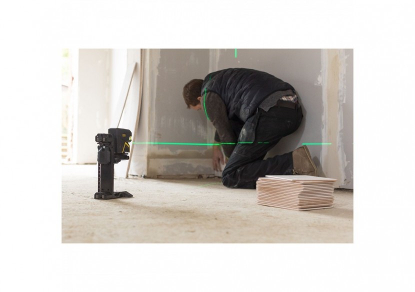 NIVEAU LASER CROIX + 5 POINTS - SCPG5 VERT - FATMAX (LI-ION) - FMHT77598-1 - Stanley